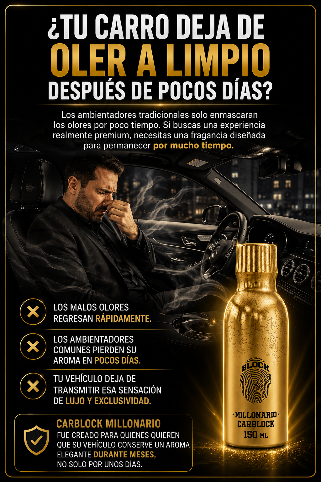 Perfume Vehicular Premium: CARBLOCK