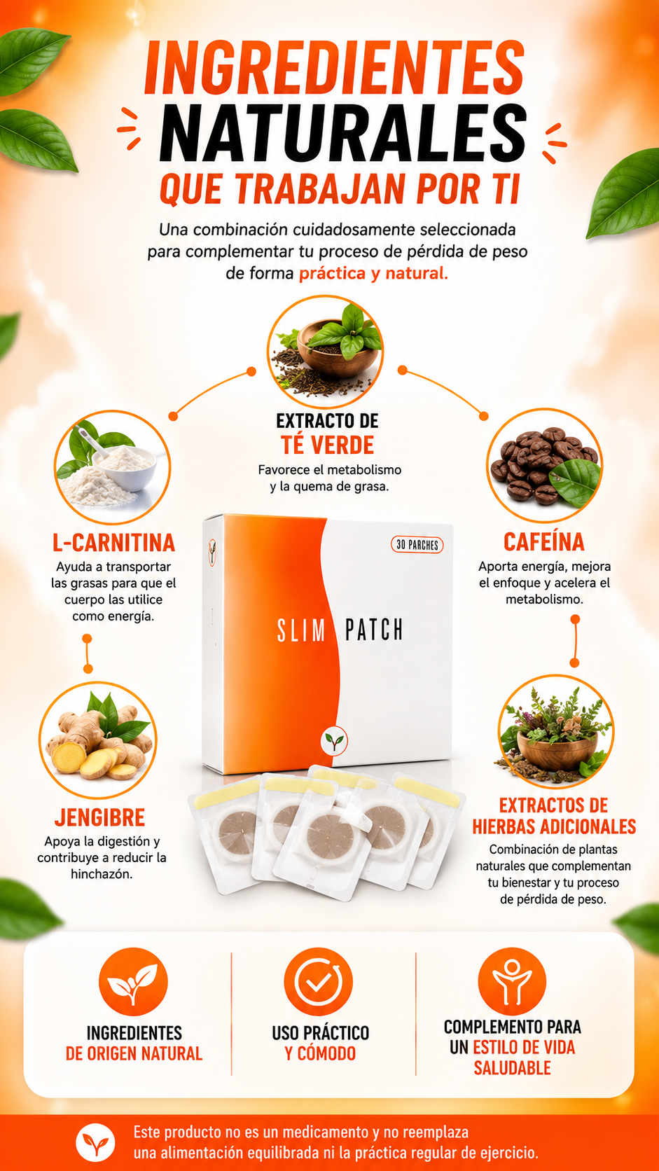 PROMO 2x1 Caja de Slim Patch: 60 Parches Adelgazantes